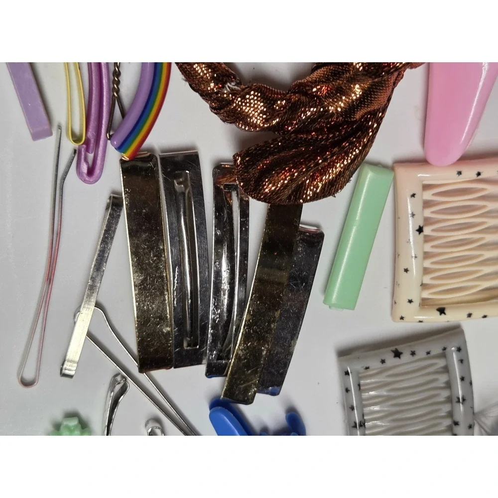 Vintage 80s 90s Hair Barrettes Banana Claw Clips Goody Mixed Lot